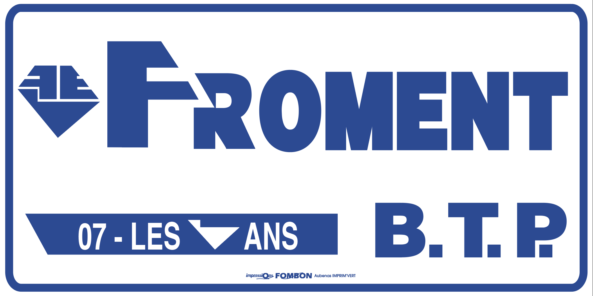 SAS FROMENT BTP